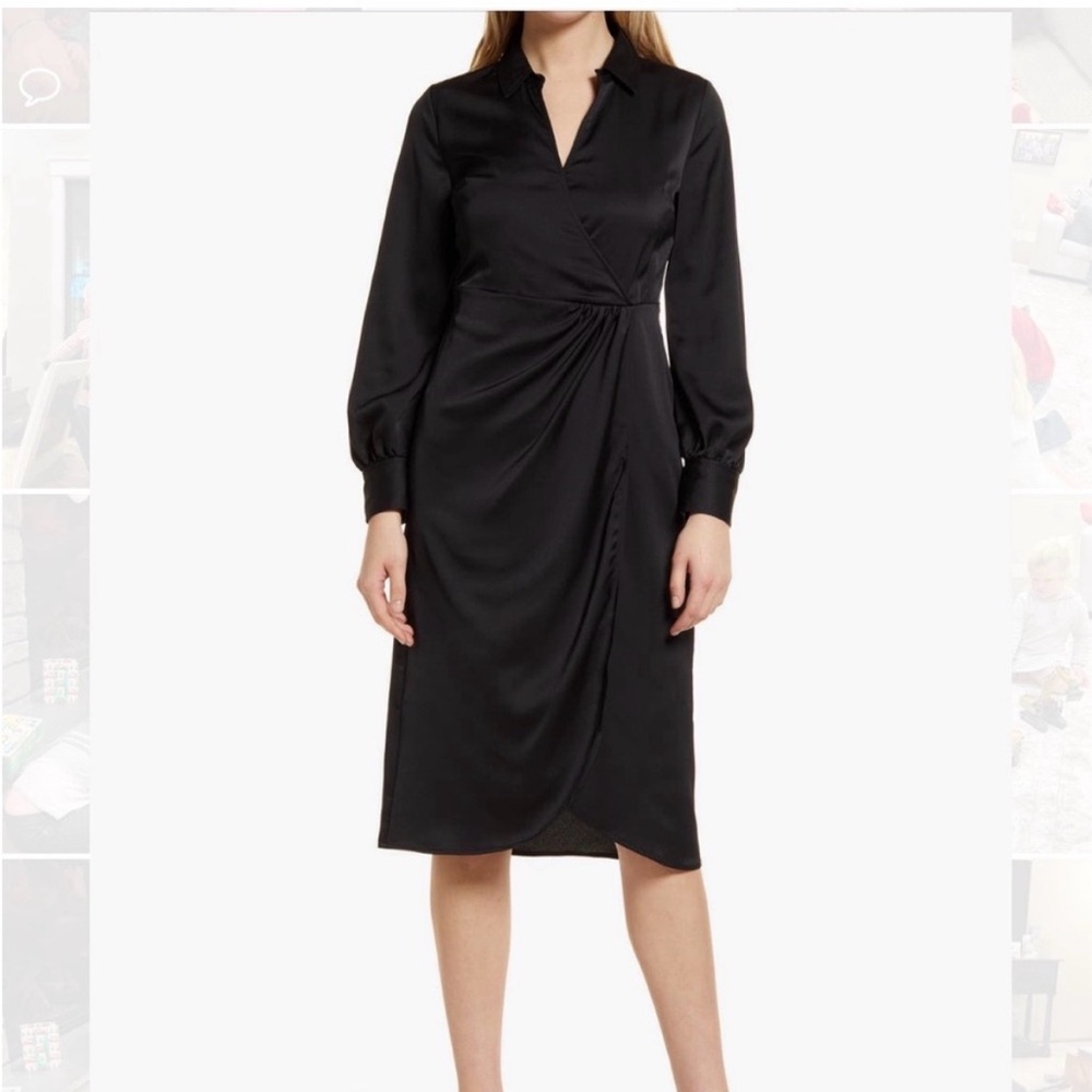 Halogen Black Dress